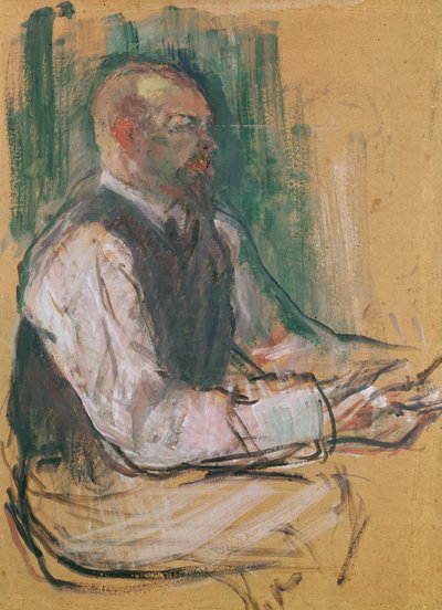 Professor Robert Wurz by Henri de Toulouse Lautrec